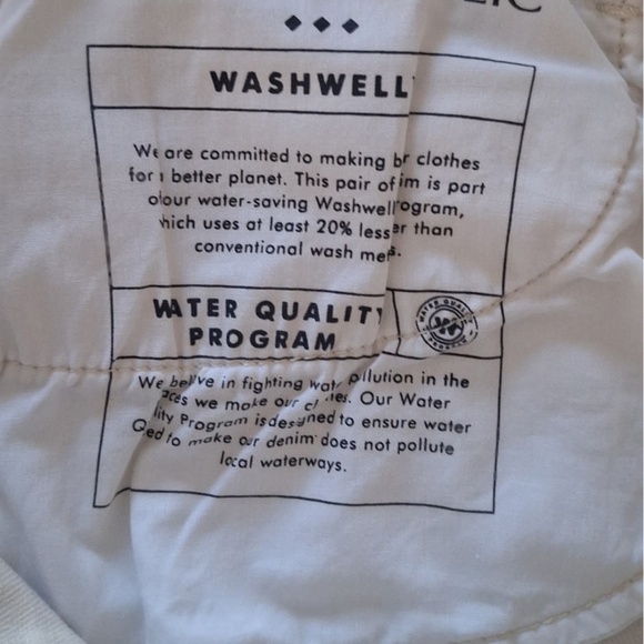 Bootcut Low Rise Jean Banana Republic Vintage Stretch Ecru Denim Pants Sz 30/10 - Picture 13 of 13